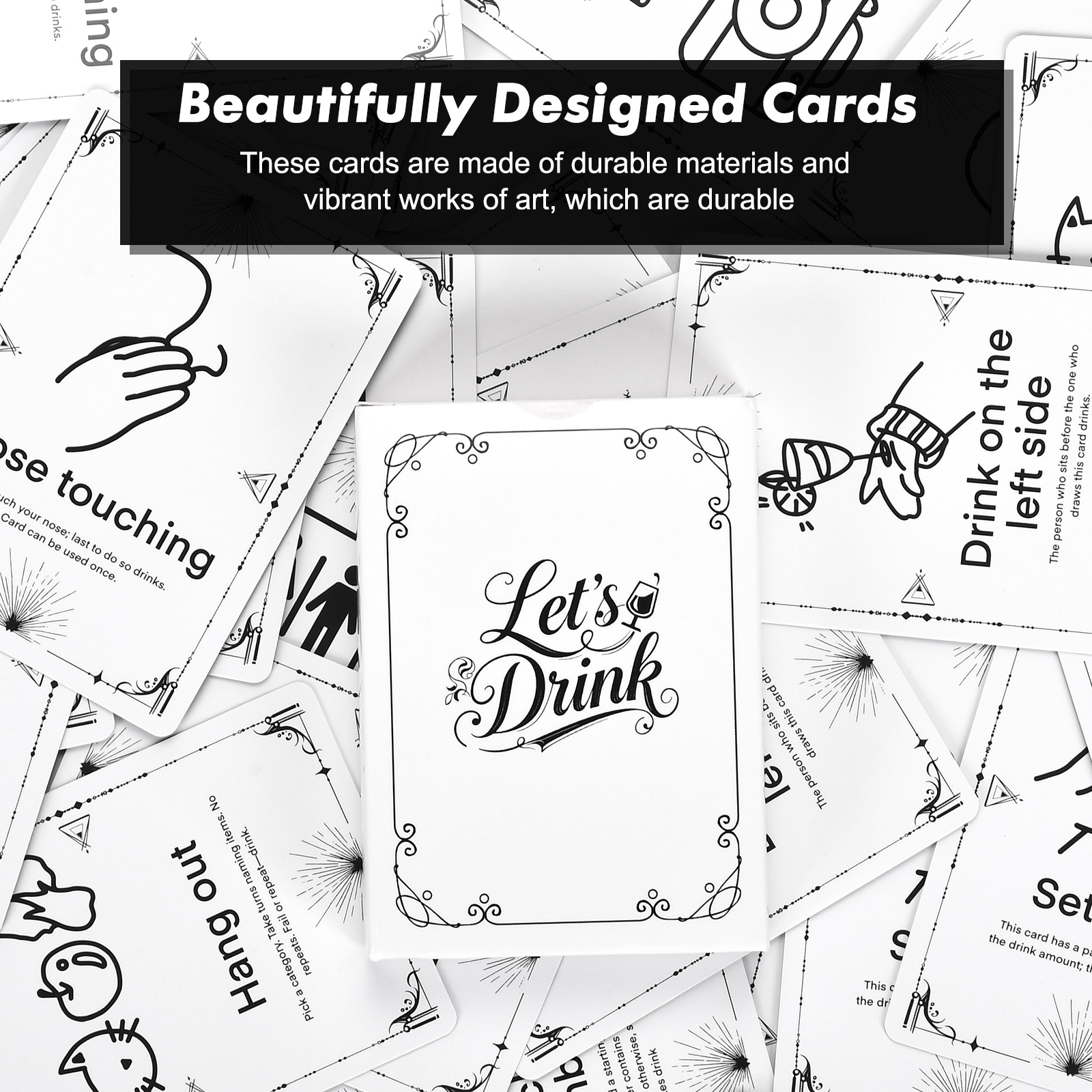 Adult Drinking Game Cards – 52 - Party Games Adults Drinking recension och pris