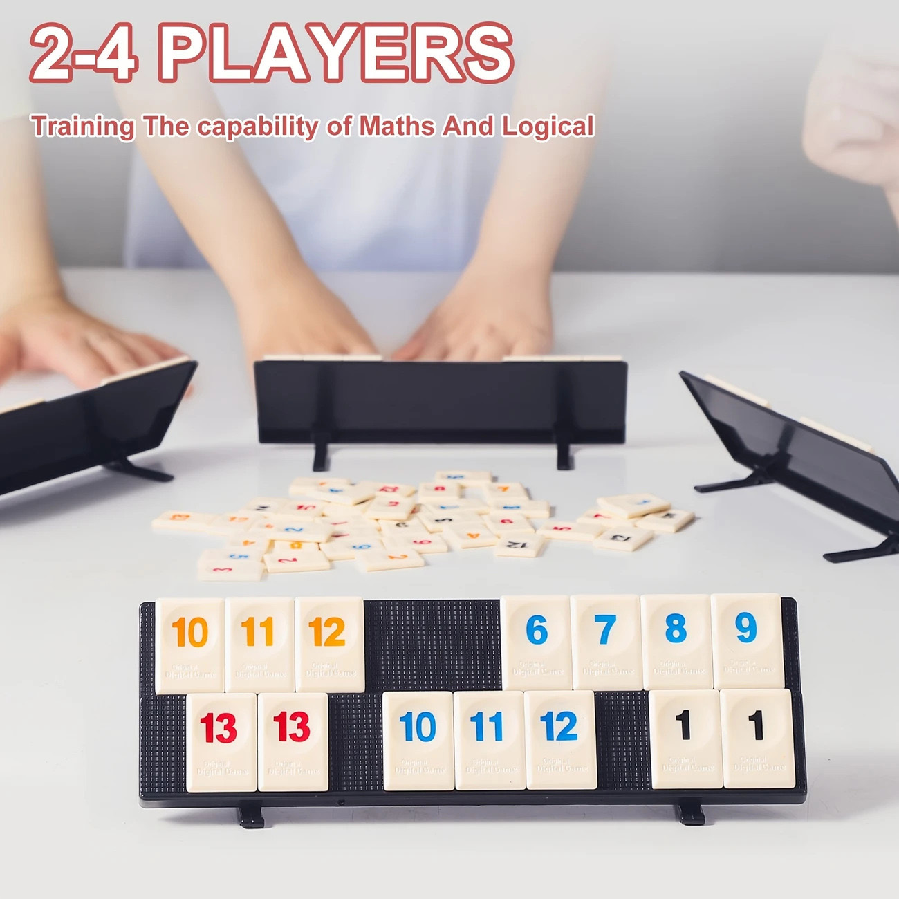 Rummy Cube Game with 4 Racks,R - Party Games Steam recension och pris