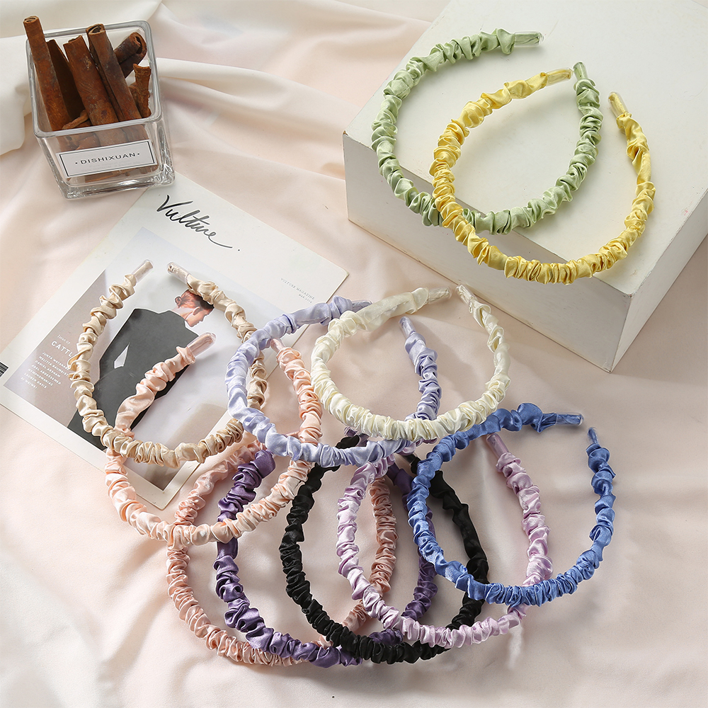 1.4cm Satin Pleated Headbands  - Ring Toss Outdoor recension och pris