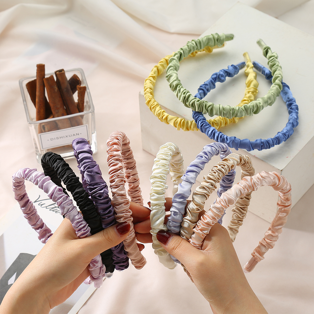 1.4cm Satin Pleated Headbands  - Ring Toss Outdoor recension och pris