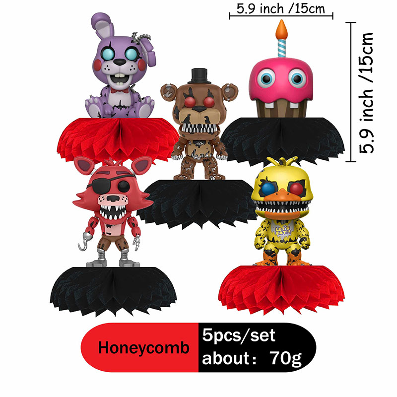 FNAF Cartoon Theme Game Five N - Party Games At Christmas recension och pris