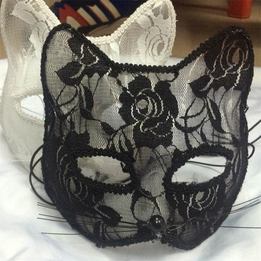 Sexy Lace Fox Cat Face Eye Cov - Party Games At Christmas recension och pris