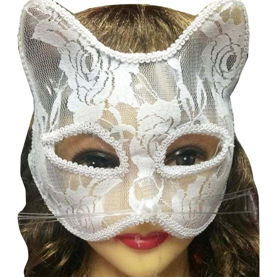Sexy Lace Fox Cat Face Eye Cov - Party Games At Christmas recension och pris