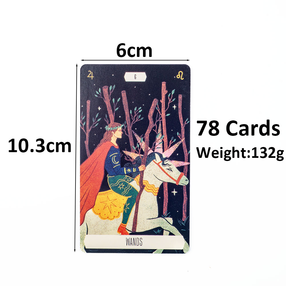 10.3*6cm Zodiac Tarot Cards Fa - Zodiac Party Games recension och pris