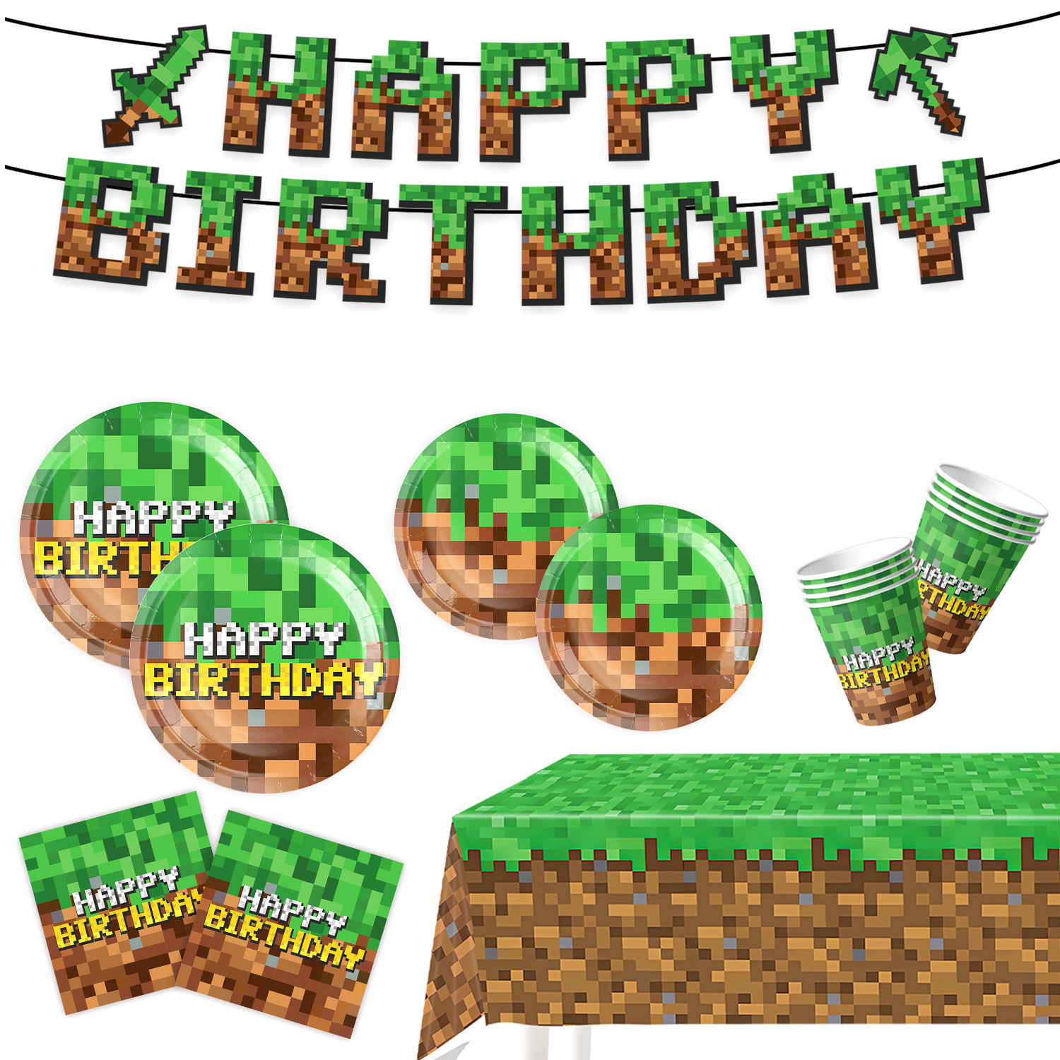 Minecraft Themed Birthday Part - Party Games Minecraft recension och pris
