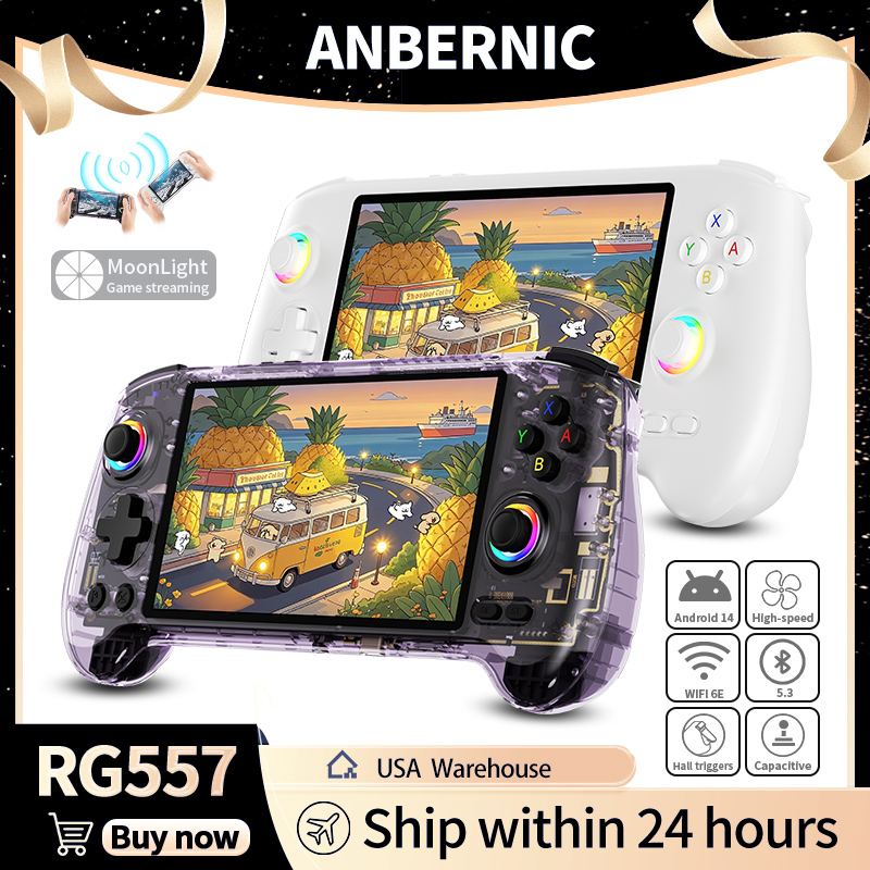 ANBERNIC RG557 Handheld Game C - Party Games Stream recension och pris